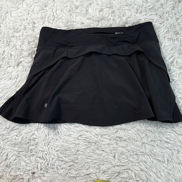Lululemon Play Off The Pleats Skirt *13" Black - Picture 3 of 6